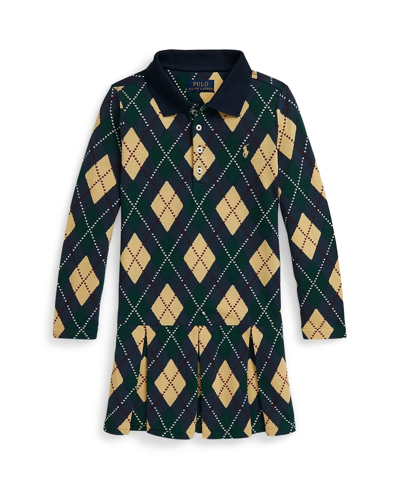 Polo Ralph Lauren Girls 2T-6X Printed Dress