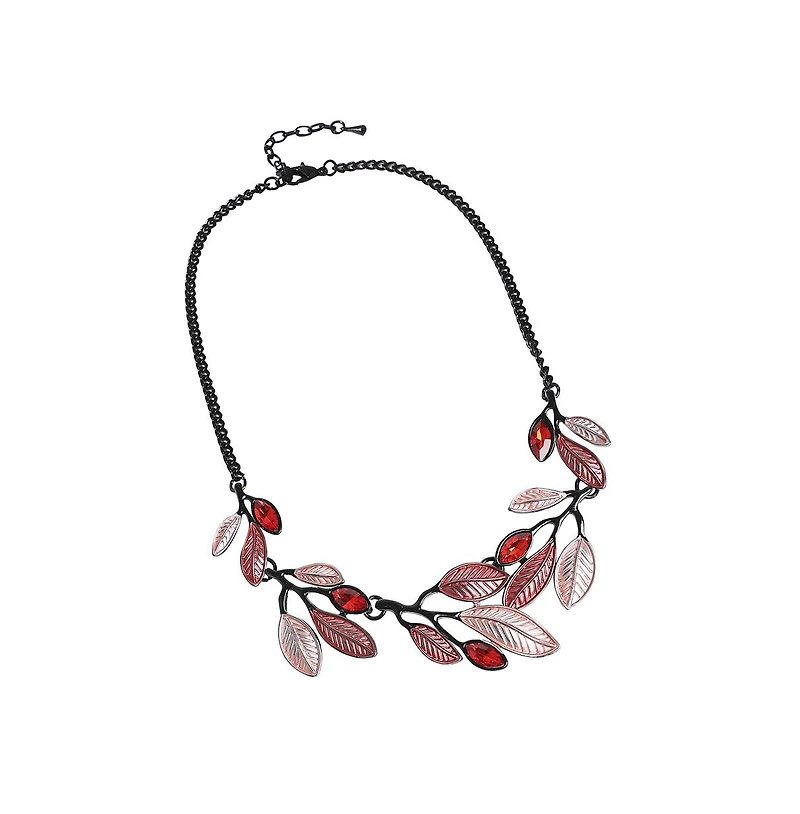 Sohi Stone Leaf Jewellery Set