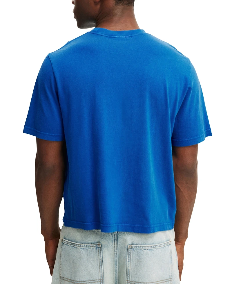 Cotton On Men's Cropped Fit Graphic T-Shirt