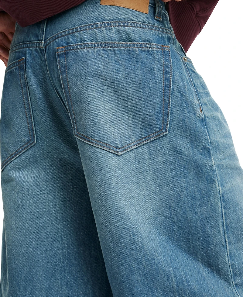 Cotton On Men's Super Baggy Denim Shorts