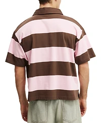 Cotton On Men's Cropped fit Short sleeve Polo Shirt