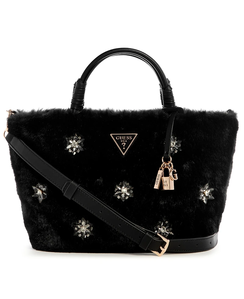 Guess Women's haida Small Crossbody Tote Bag
