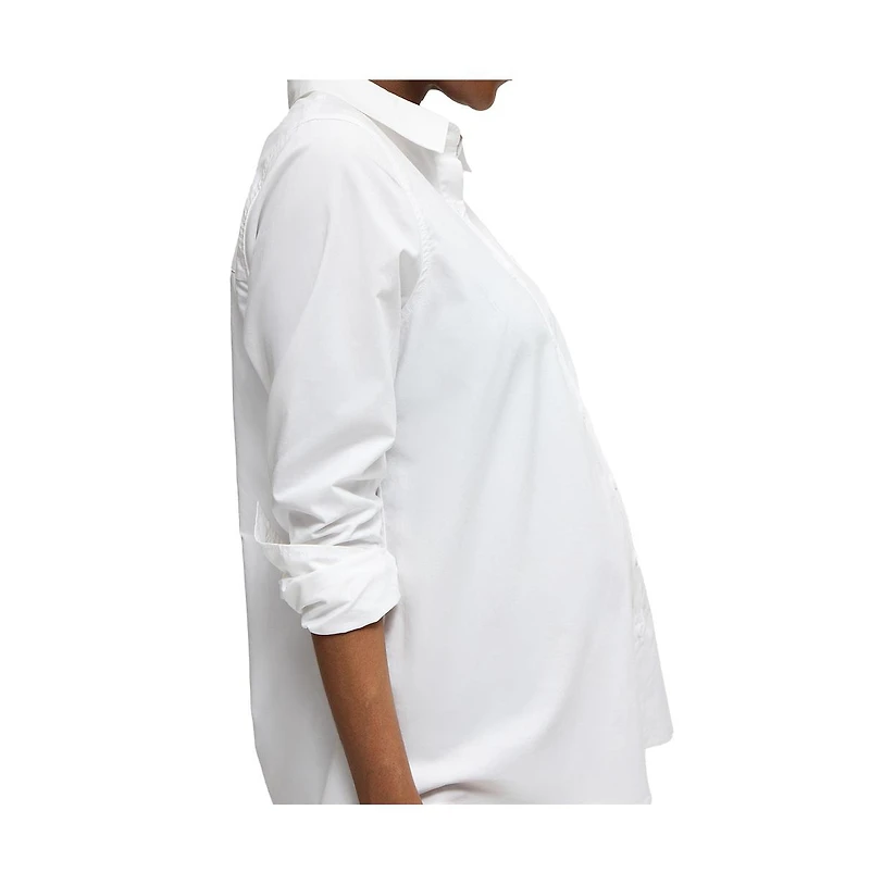 Ingrid + Isabel Maternity Ingrid + Isabel Poplin Button Down Shirt