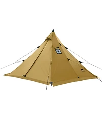 Naturehike Ranch Fire Teepee Tent, 4 Season Hot Tent with Stove Jack, Windproof Waterproof Cold Weather Winter Tents for Camping