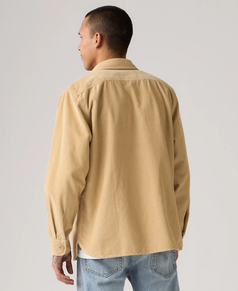 Levi's Men's Relaxed Fit Long Sleeve Button Front Worker Shirt