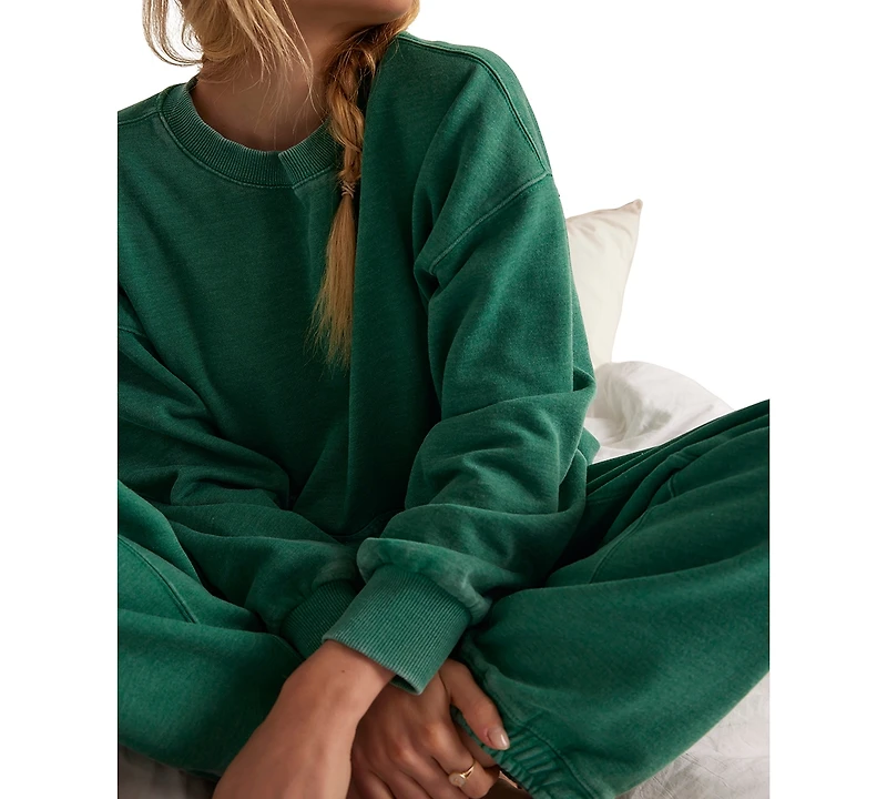 Free People Women's Slow It Down Pullover Sweatshirt