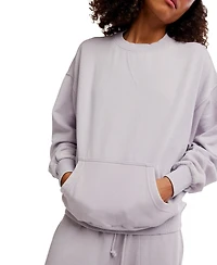 Free People Women's Slow It Down Pullover Sweatshirt