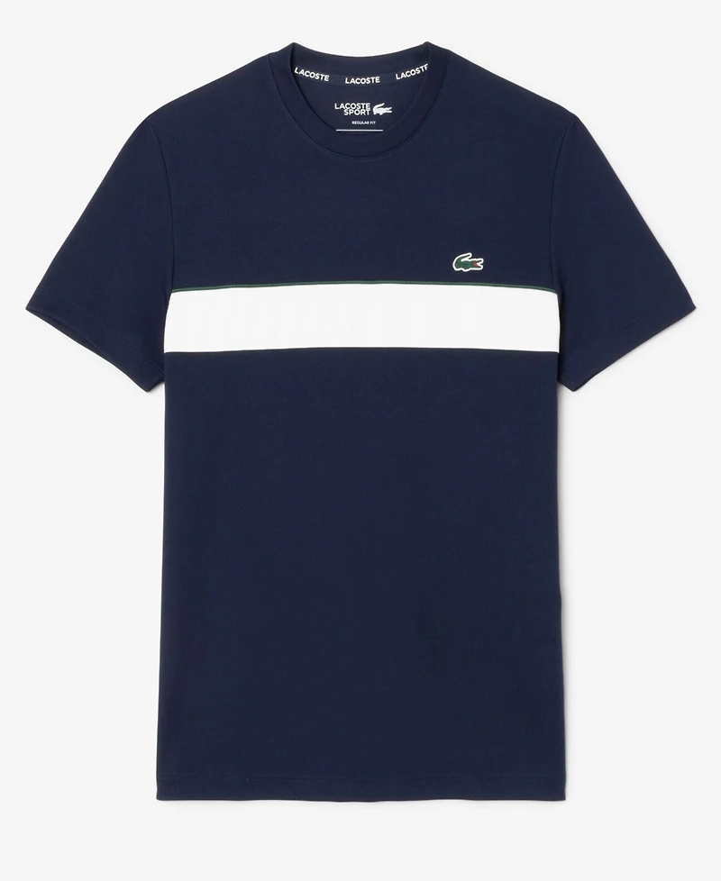 Lacoste Men's Crocodile Printed Short Sleeves T-Shirt