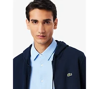 Lacoste Men's Zip-Up Fleece Hoodie