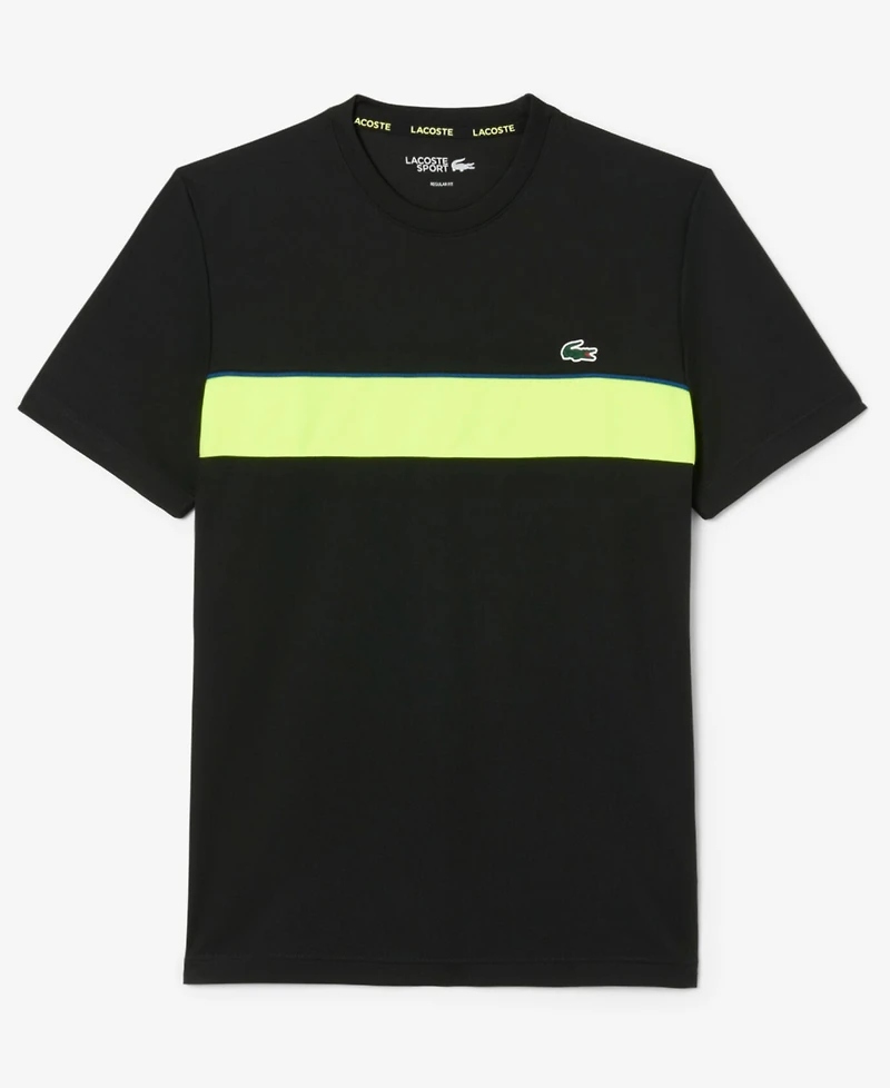 Lacoste Men's Crocodile Printed Short Sleeves T-Shirt