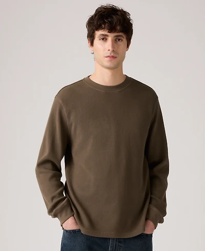 Levi's Men's Waffle Knit Thermal Long Sleeve T-Shirt