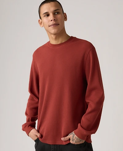 Levi's Men's Waffle Knit Thermal Long Sleeve T-Shirt