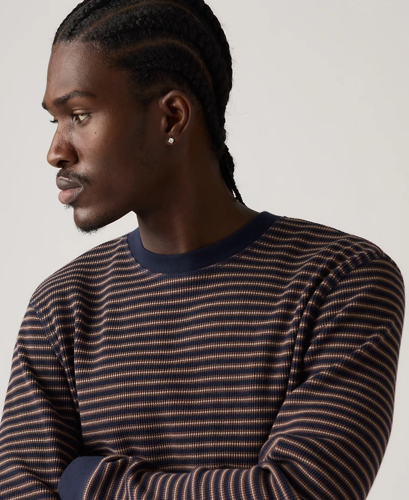 Levi's Men's Waffle Knit Thermal Long Sleeve T-Shirt