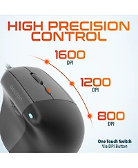 Delton S38 Wired Ergonomic Mouse