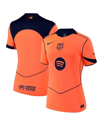 Nike Men's and Women's Orange Barcelona 2025/26 Third Replica Jersey