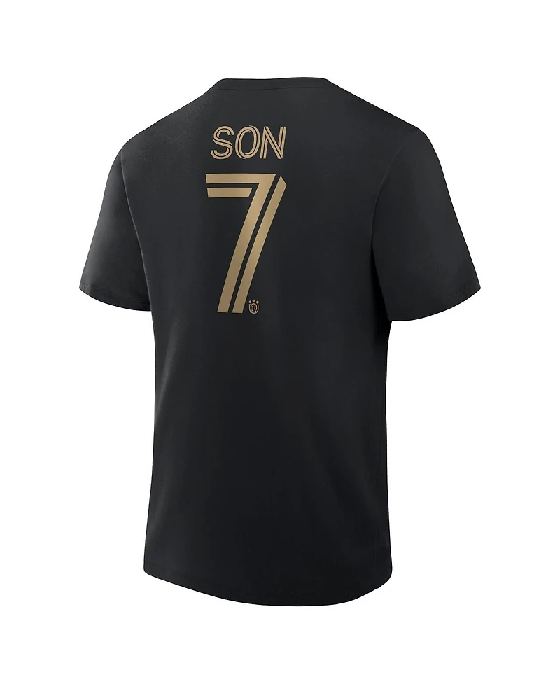 Fanatics Men's Son Heung-Min Black Lafc Name Number T-Shirt