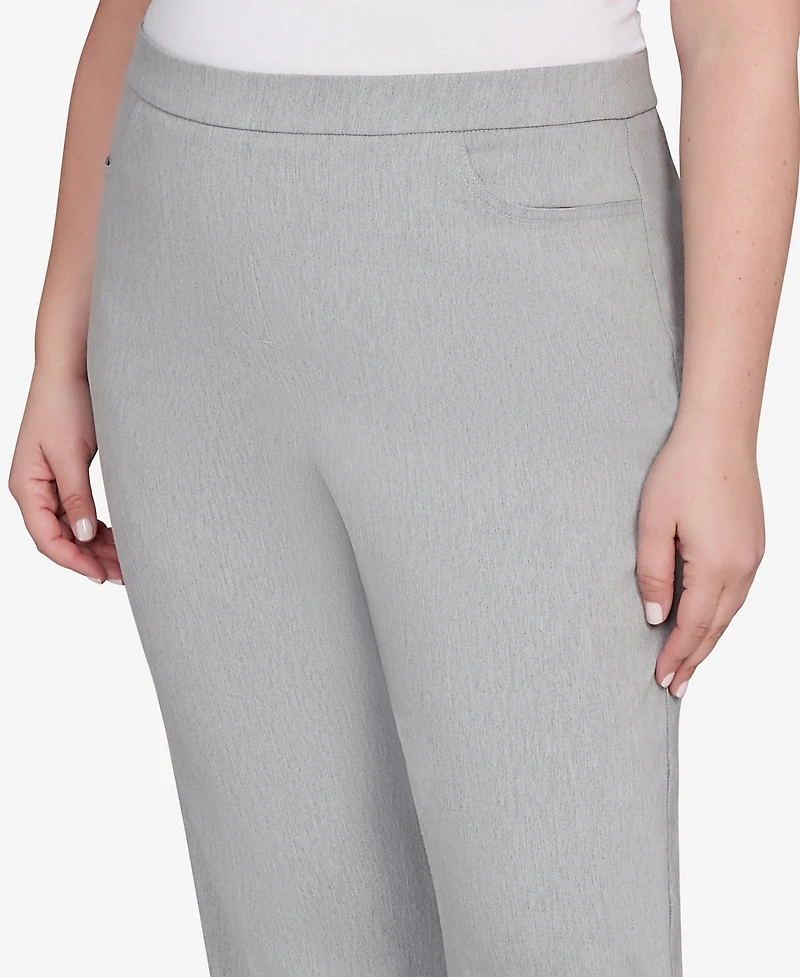 Alfred Dunner Plus Stockbridge Modern Millennium Average Length Pant
