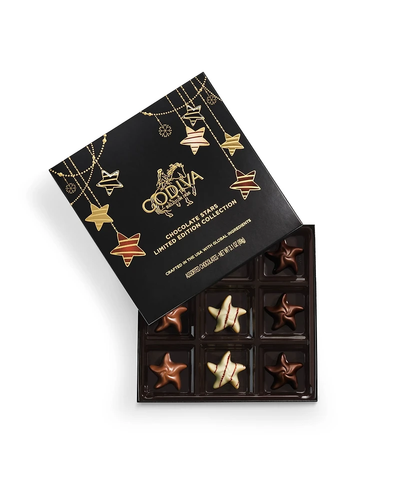 Godiva Holiday Stars Chocolate Gift Box
