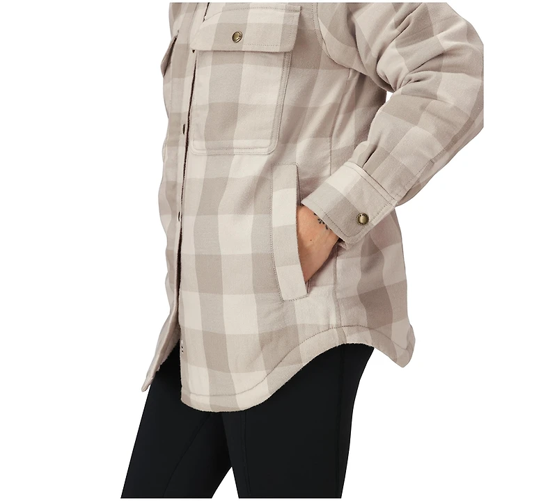 Marmot Women's Ridgefield Sherpa Lined Flannel Coat