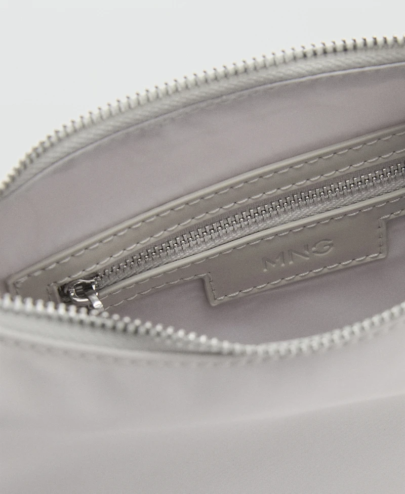 Mango Women's Small Nylon Shoulder Bag