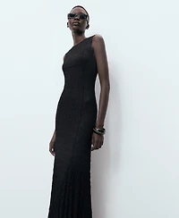 Mango Women's Long Lace Dress