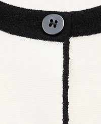 Mango Women's Contrast Detail Knitted Sweater Vest