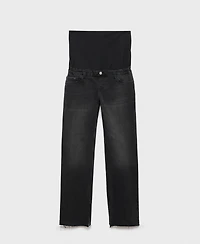 Mango Women's Maternity Straight Jeans