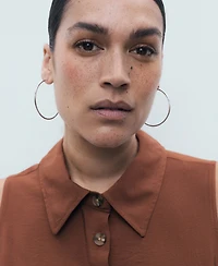 Mango Women's Belt Shirt Dress