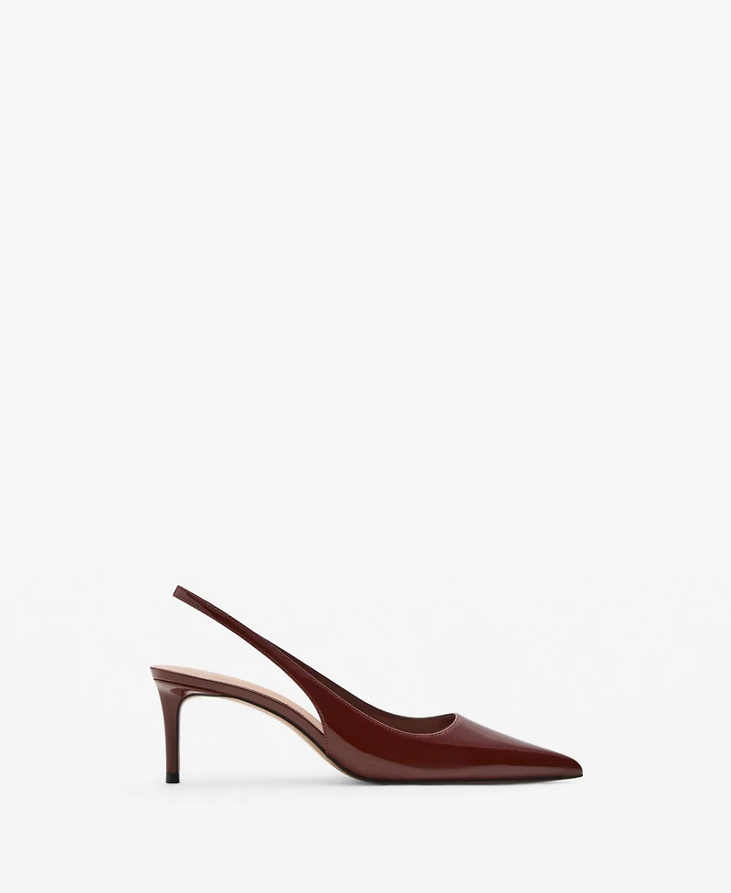 Mango Women's Patent Heeled Shoes