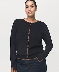 Mango Women's Cuff Opening Cardigan