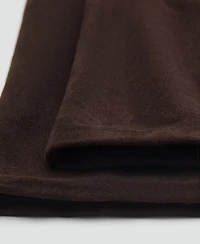 Mango Women's Long Suede Leather Gloves