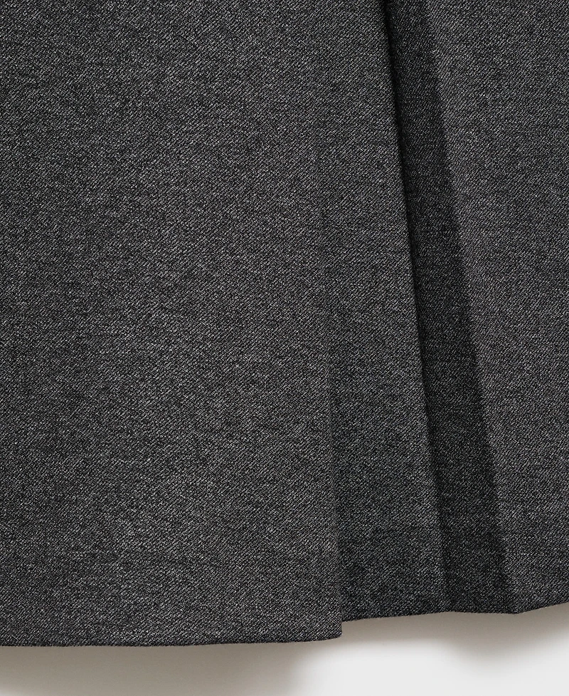 Mango Women's Pleated A-Line Skirt
