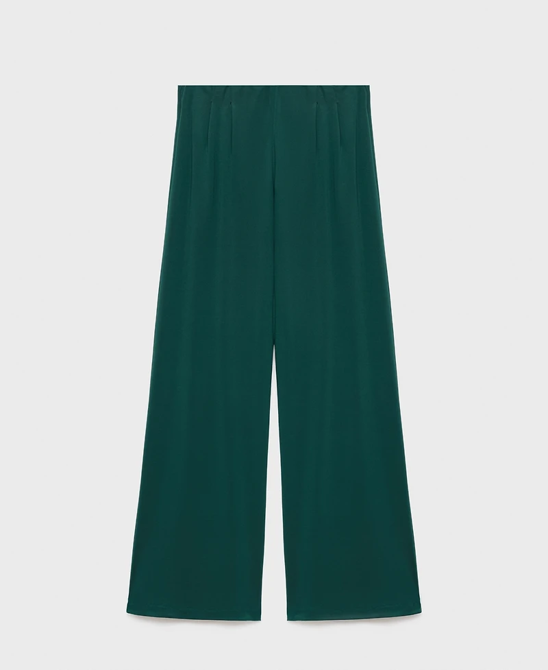 Mango Women's Dart Palazzo Pants