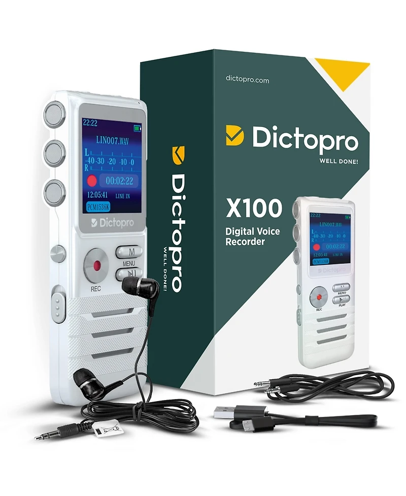 Treblab X100 Digital Voice Recorder