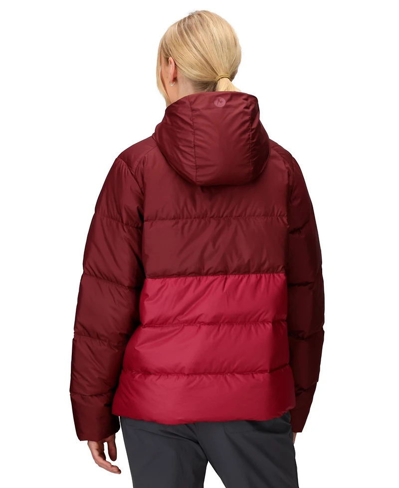 Marmot Women's Guides Big-Baffled Puffer Hooded Jacket