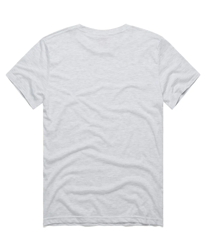Homage Men's Ash Buffalo Bills Nfl x Grateful Dead Tri-Blend T-Shirt