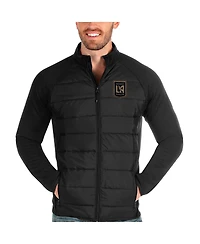 Antigua Men's Black Lafc Altitude Full-Zip Jacket