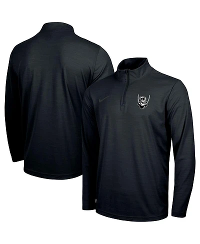 Nike Men's Black Virginia Cavaliers Dark Mode Intensity Quarter-Zip Performance Jacket