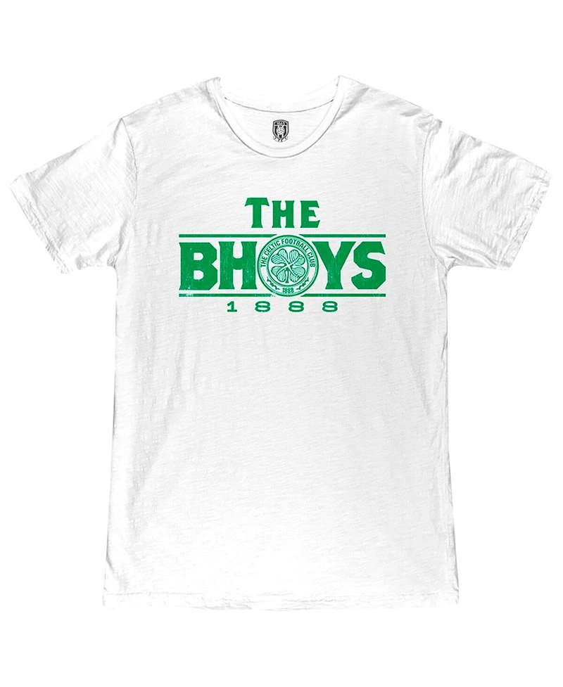 1863FC Men's White Celtic Team Legacy Slub T-Shirt