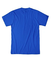 1863FC Men's Blue Everton Tapered Text T-Shirt