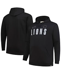 Fanatics Men's Black Detroit Lions Big Tall Chip Shot Hoodie