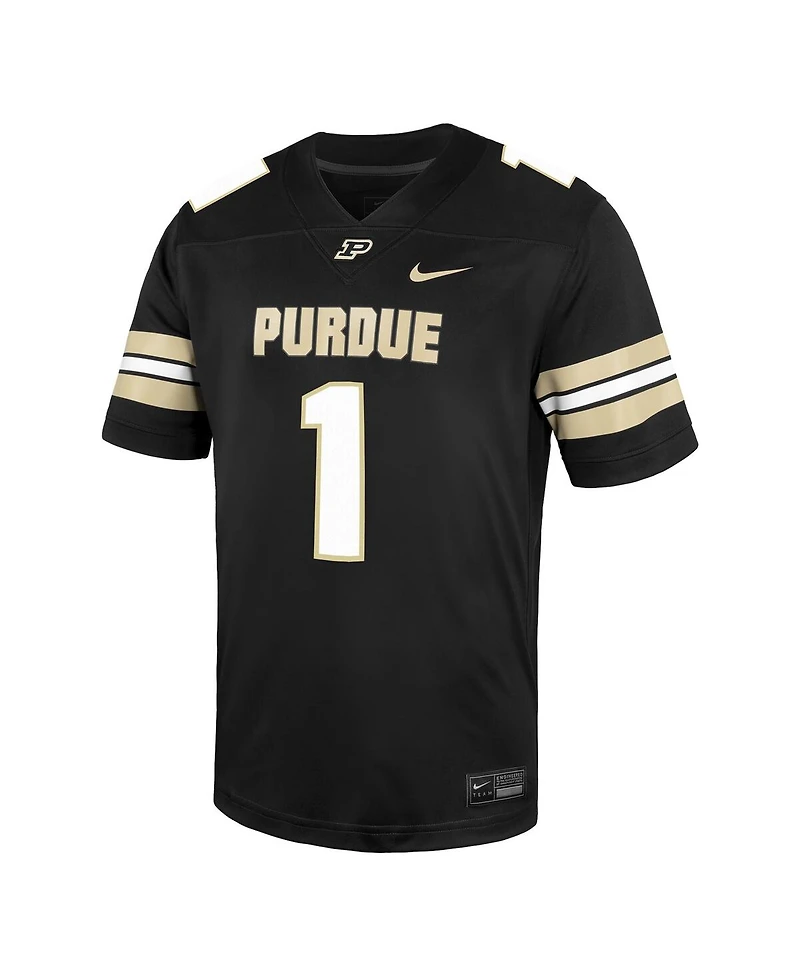 Nike Men's Black Purdue Boilermakers Untouchable Replica Game Jersey