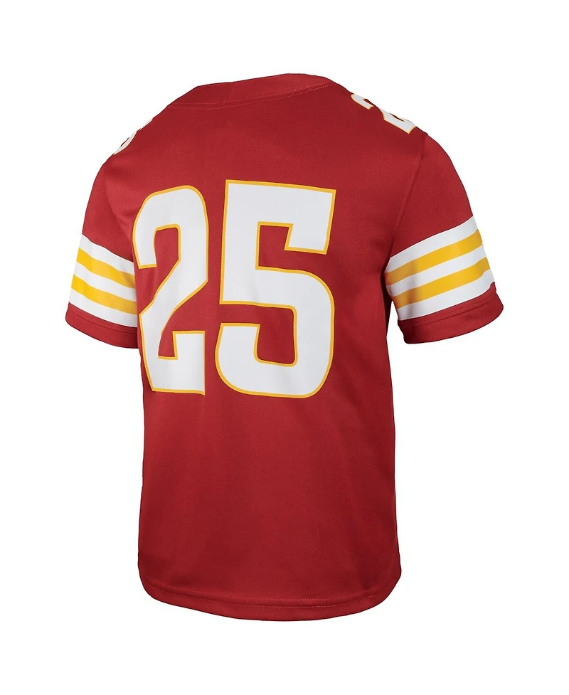 Nike Big Boys and Girls 25 Cardinal Iowa State Cyclones Untouchable Replica Game Jersey