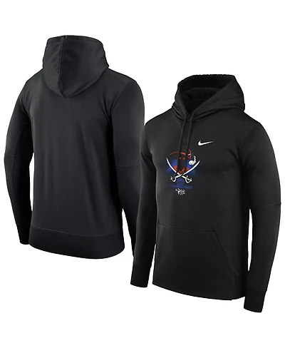 Nike Men's Black Virginia Cavaliers The Ride Swords Therma-fit Hoodie