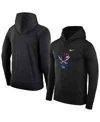 Nike Men's Black Virginia Cavaliers The Ride Swords Therma-fit Hoodie