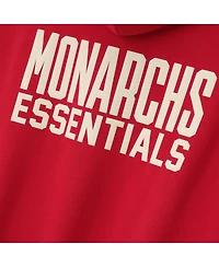 Fear of God Men's Red Kansas City Monarchs Negro Leagues Baseball Museum Fleece Pullover Hoodie