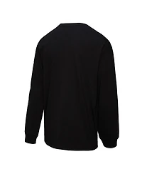 Mitchell & Ness Men's Black Dallas Cowboys Training Camp Vintage Logos Long Sleeve T-Shirt