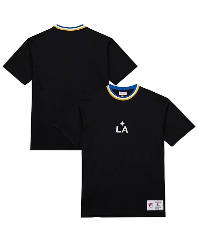 Mitchell & Ness Black La Galaxy Playmaker T-Shirt