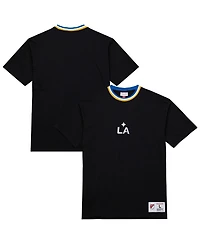 Mitchell & Ness Black La Galaxy Playmaker T-Shirt