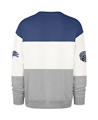 '47 Brand Men's Blue/Gray Detroit Lions Breeze Maximalist Sweatshirt